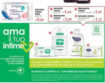 Famila Fria Detergente intimo offerta