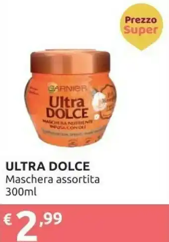 Ipersoap Garnier Maschera Nutriente Ultra Dolce offerta