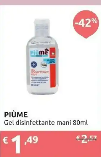 Ipersoap Piume Gel Disinfettante Mani offerta