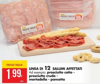 Tigros Linea Di 12 Salumi Affettati offerta