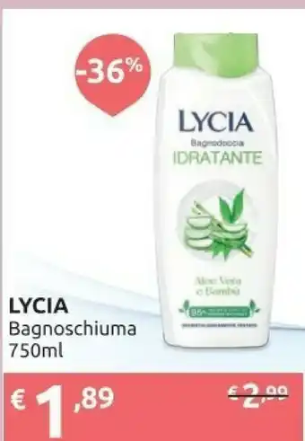 Ipersoap Lycia Bagnoschiuma offerta