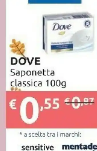 Ipersoap Dove Saponetta Classica offerta