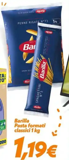 Iper Super Conveniente Barilla Pasta formati classici 1 kg offerta