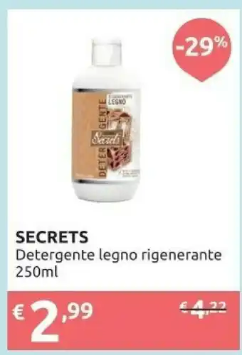 Ipersoap Secrets Detergente Legno Rigenerante offerta