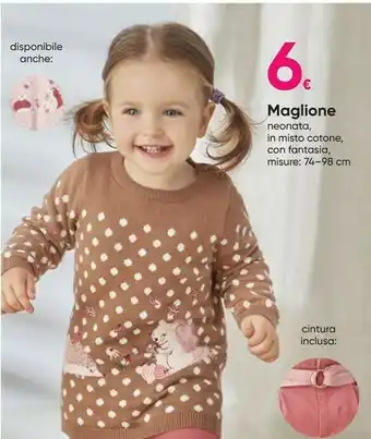 Pepco Maglione Neonata offerta