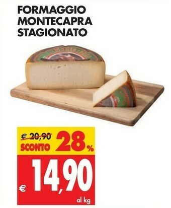 Tigros Formaggio Montecapra Stagionato offerta