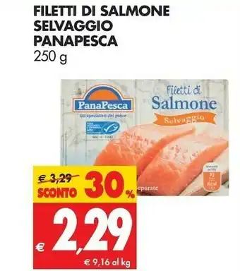 Tigros Panapesca Filetti Di Salmone Selvaggio offerta