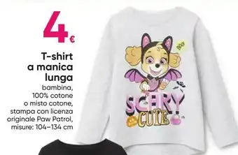 Pepco T-Shirt A Manica Lunga Bambina offerta