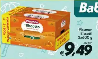 Iper Super Conveniente Plasmon Biscotti 2x600 g offerta