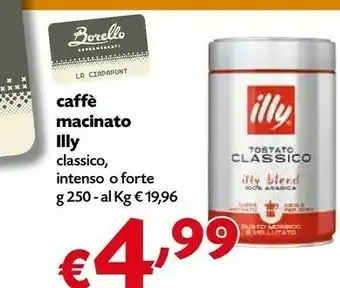 Borello Supermercati Illy Classico Capsule Caffè 10 Pezzo(i) offerta