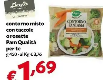 Borello Supermercati Pam Contorno Misto Con Taccole offerta