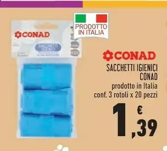 Conad Conad Sacchetti Igienici offerta