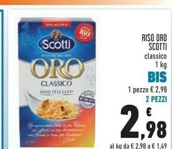 Conad Scotti Riso Oro Classico offerta