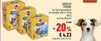 Conad Pedigree Denta Stix Adulto Manzo, Pollo 2,16 Kg offerta