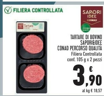 Conad Conad Sapori E Idee Tartare Di Bovino offerta