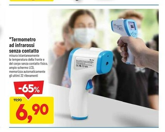 Termometro Ad Infrarossi Senza Contatto
