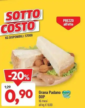 DPiù Grana Padano 16 Mesi offerta