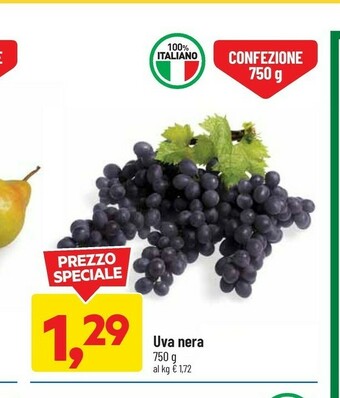 DPiù Uva Nera offerta