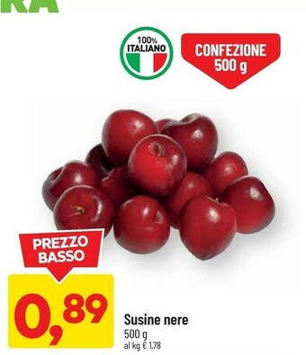 DPiù Susine Nere offerta
