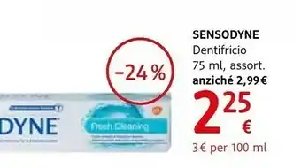 dm drogerie markt Sensodyne Dentifricio offerta