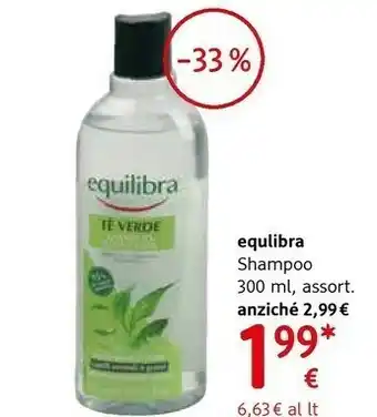 dm drogerie markt Equilibra Shampoo offerta