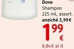 dm drogerie markt Dove Shampoo offerta