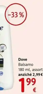 dm drogerie markt Dove Shampoo offerta