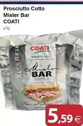 Docks Cash&Carry Coati Prosciutto cotto offerta