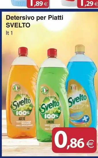 Docks Cash&Carry Svelto Detersivo piatti offerta