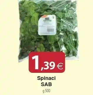 Docks Cash&Carry Sab Spinaci offerta