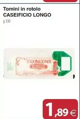 Docks Cash&Carry Tomini Formaggio offerta