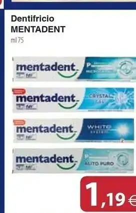 Docks Cash&Carry Mentadent Dentifricio offerta