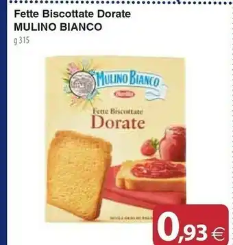 Docks Cash&Carry Mulino Bianco Fette biscottate offerta