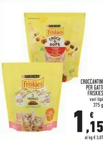 Conad Superstore Friskies Croccantini Per Gatti offerta