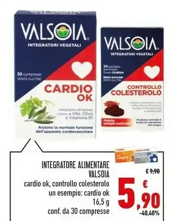 Conad Superstore Valsoia Integratore Alimentare offerta