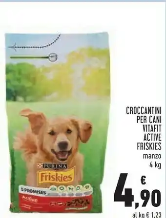 Conad Superstore Friskies Croccantini Per Cani Vitafit Active offerta