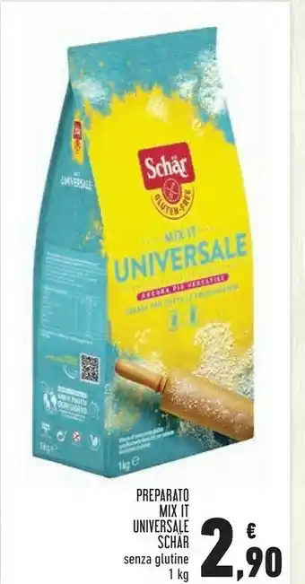 Conad Superstore Schar Preparato Mix It Universale Senza Glutine offerta