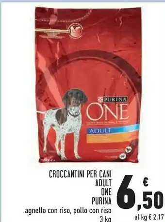 Conad Superstore Purina One Croccantini Per Cani Adult offerta