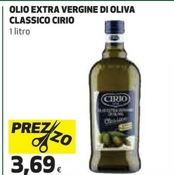 Coop Cirio Olio Extra Vergine Di Oliva Classico 1000 G(ml) offerta