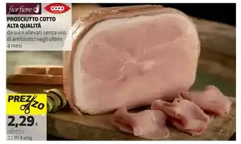Coop Coop Prosciutto Cotto Alta Qualità offerta