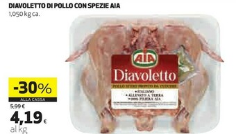 Coop Aia Diavoletto Di Pollo Con Spezie offerta