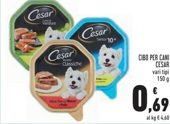 Conad Superstore Cesar Cibo Per Cani offerta