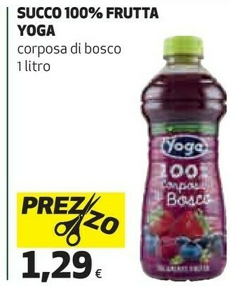Coop Yoga Succo 100% Frutta offerta