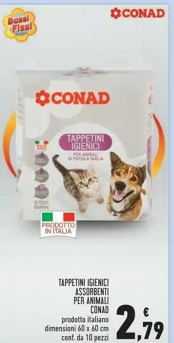 Conad Superstore Conad Tappetini Igienici offerta