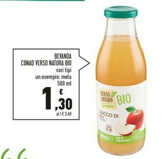 Conad Conad - Succo di Mela 500 g(ml) offerta