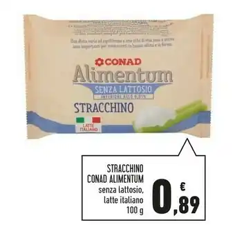 Conad Conad - Stracchino AC Alimentum Senza Lattosio 100 G(ml) offerta