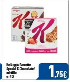 Kellogg's Special K - Barrette Di Cereali Con Cioccolato Fondente