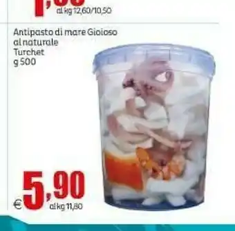 Elite Turchet Antipasto Di Mare Gioioso Al Naturale offerta