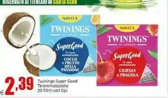 Twinings Super Good Te Aromatizzato