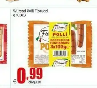 Elite Fiorucci Wurstel 100 G(ml) offerta